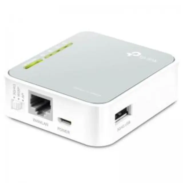 Φορητό Router TP Link TL-MR3020 3G/ 4G Λευκό N70673 2