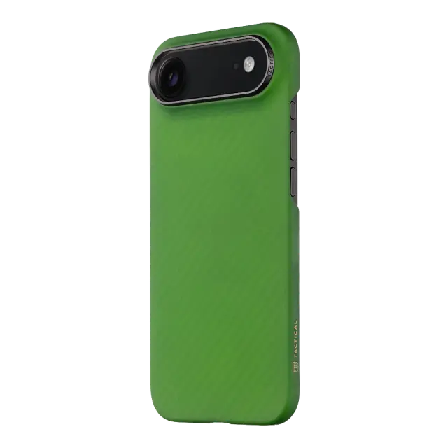 Tactical MagForce Aramid Cover for Apple iPhone Air Green Toad 3
