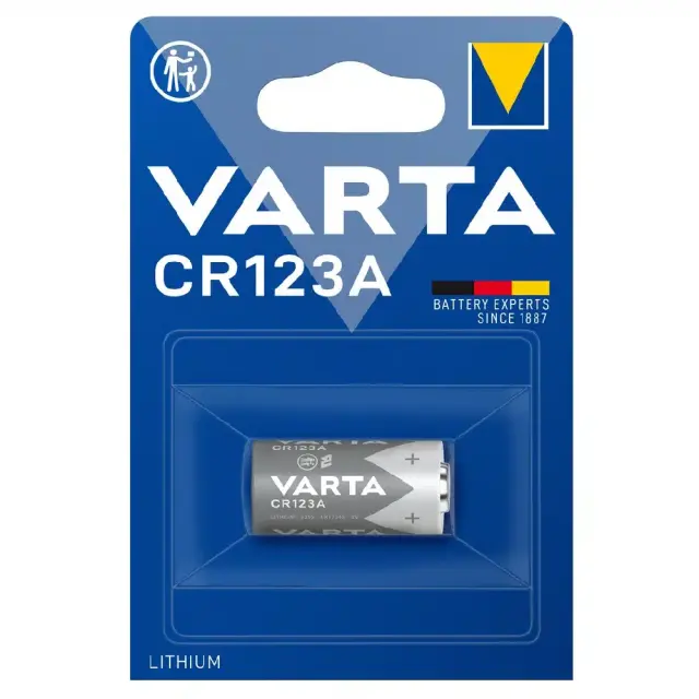VARTA Photo Lithium μπαταρία Λιθίου CR123 - 3V 1 TEM