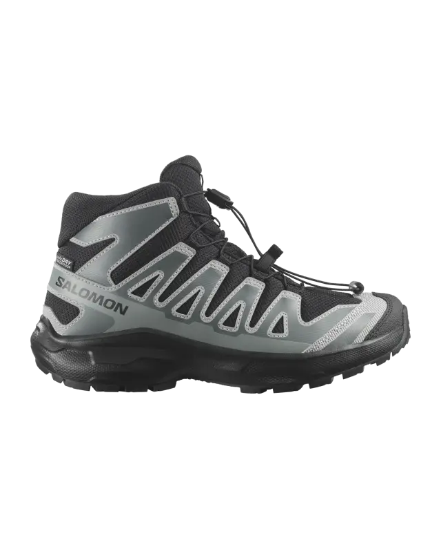 Salomon Kids XA Pro Mid Waterproof Μαύρο - Γκρι 493030 (Salomon)