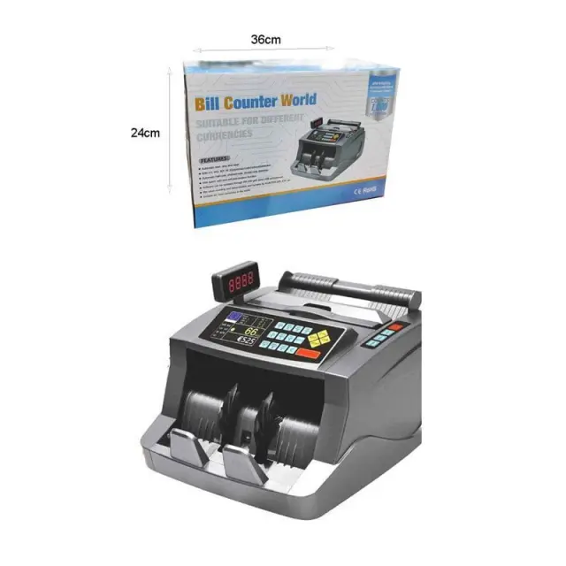 Jinrong Μετρητής χαρτονομισμάτων - Bill counter 0209003 2