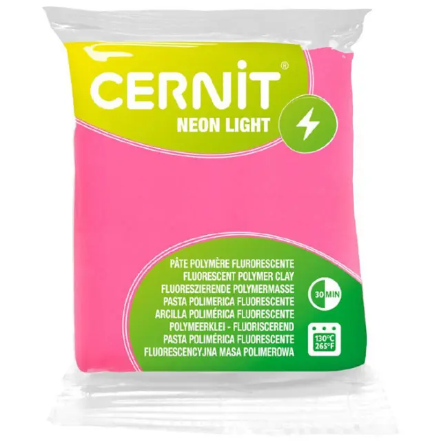 Πολυμερικός Πηλός Cernit Neon Light No922 - Fuchsia - 56gr