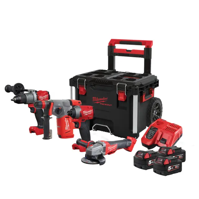 Σετ Εργαλείων MILWAUKEE FPP4A-503P M18 FPD2 POWER PACKOUT SET 18V