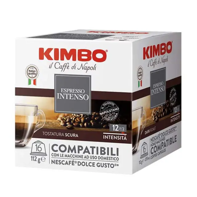 Kimbo Intenso συμβατές κάψουλες Dolce Gusto - 16 τεμ.