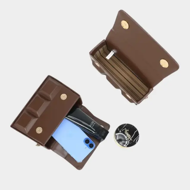 Τσάντα Χειρός Gallantry ChocoLuxe YL-26001 Καφέ - ONESIZE 3