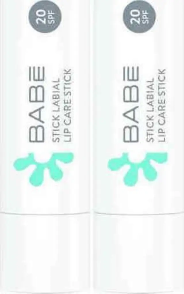 Babe Laboratorios Lip Care Stick SPF20 x 2