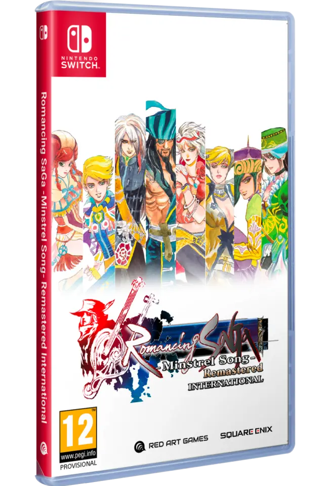 Romancing SaGa -Minstrel Song- Remastered International - Nintendo Switch