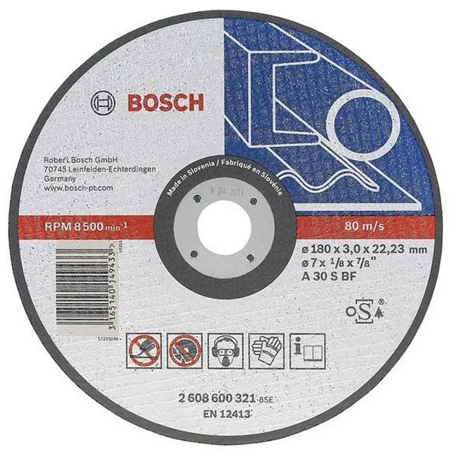 Δίσκος Κοπής Επίπεδος BOSCH EXPERT FOR METAL 125x1.6mm