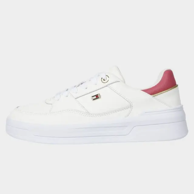 Tommy Hilfiger - Essential Basket Γυναικεία Sneakers FW0FW08261-0GA Λευκό - 41 2