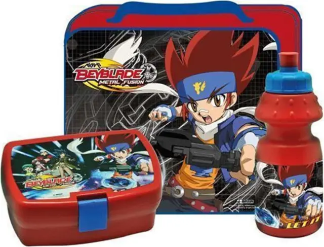 Gim Beyblade Σετ Τσαντάκι Φαγητού με Τάπερ & Παγούρι (Gim)
