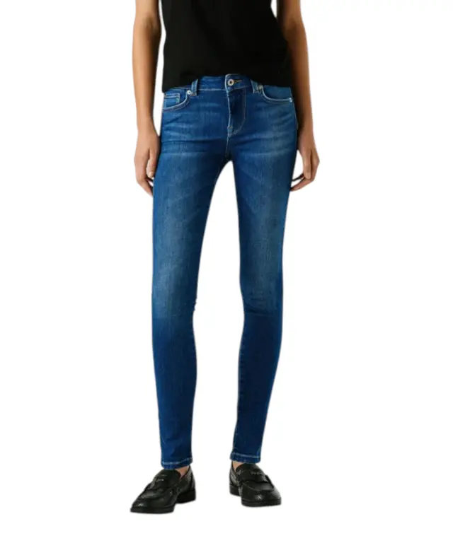 Pepe Jeans - Γυναικείο Τζιν Παντελόνι Soho Low Rise Skinny Fit PL2045838-000 Μπλε