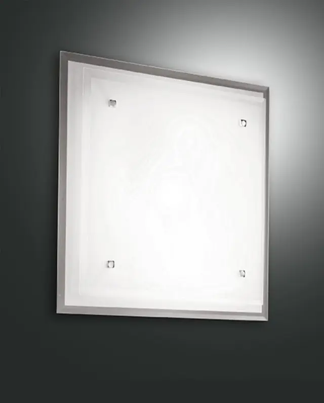 Maggie 2957-65 φωτιστικό οροφής 40×40 Άσπρο