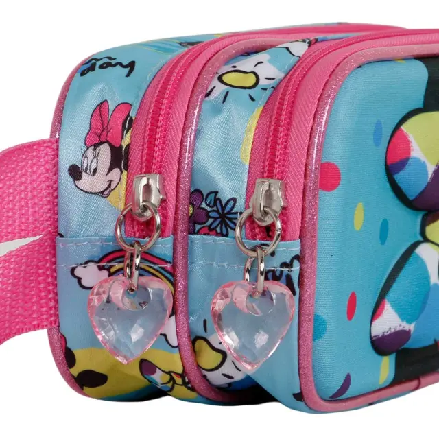 Κασετίνα Minnie Mouse Blue 3D Double Pencil Case 22x9.5x8 cm - 05723 2