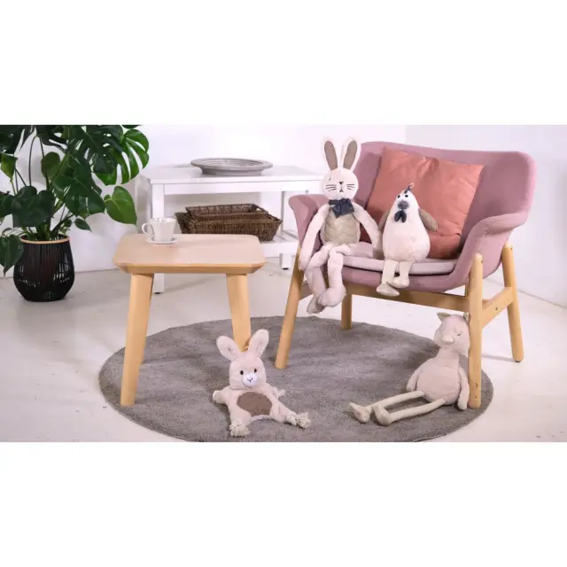 Vadigran Dog Toy Plush Recycled Raffy Rabbit Λούτρινο Παιχνίδι 50cm 2