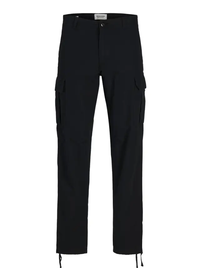 JPSTKANE BARKLEY CARGO PANT NOOS - Black