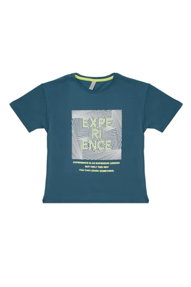 T-Shirt Kid Experience Μπλε Ραφ