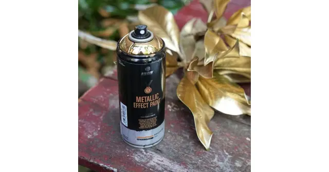 MTN WEPRO Chrome Effect Spray Paint Goldchrome 3