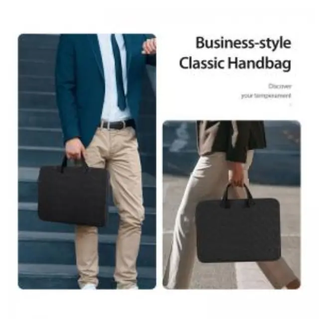 Θήκη Laptop Χειρός Dux Ducis LBTB για Laptop/ Macbook/ Notebook/ Tablet 13.0"-13.9" Σκούρο Γκρι N64620 3