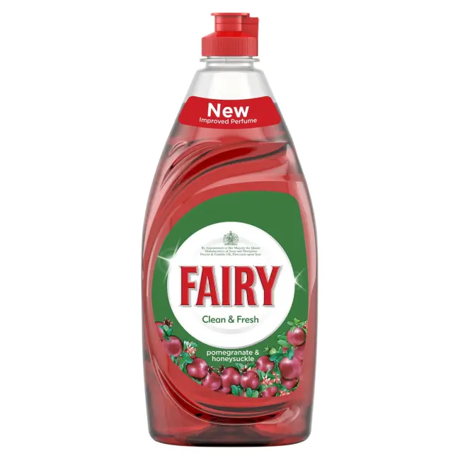 FAIRY Υγρό Πιάτων 520ml Clean + Fresh Ρόδι