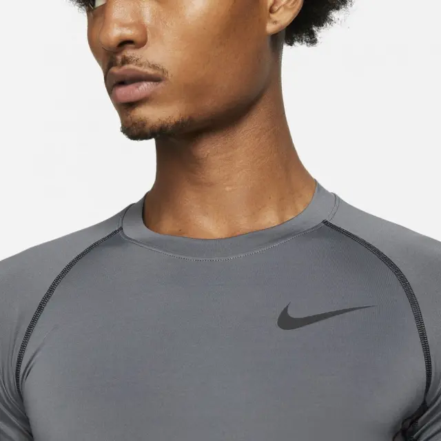 Nike Pro Dri-FIT Top (DD1990-068) - Γκρί 3