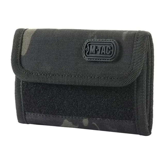 M-Tac Purse With Velcro Elite Gen.II-Πορτοφόλι Multicam/Black - 01-Black-Μαύρο