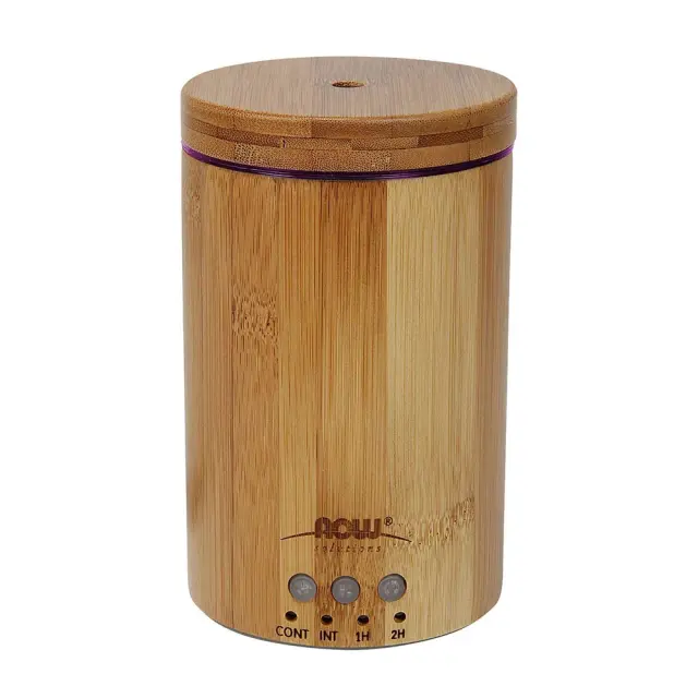 Now Foods Ultrasonic Real Bamboo Essential Oil Diffuser