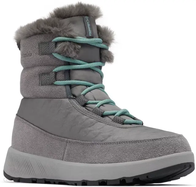 Slopeside Peak Luxe Grey Γυναικείες Μπότες Απρε Columbia - 1979551-023 - 37 2
