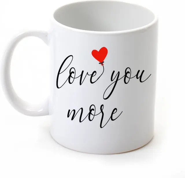 κούπα κεραμική, love you more, αγίου Βαλεντίνου 325ml (κωδ. 2082) 2