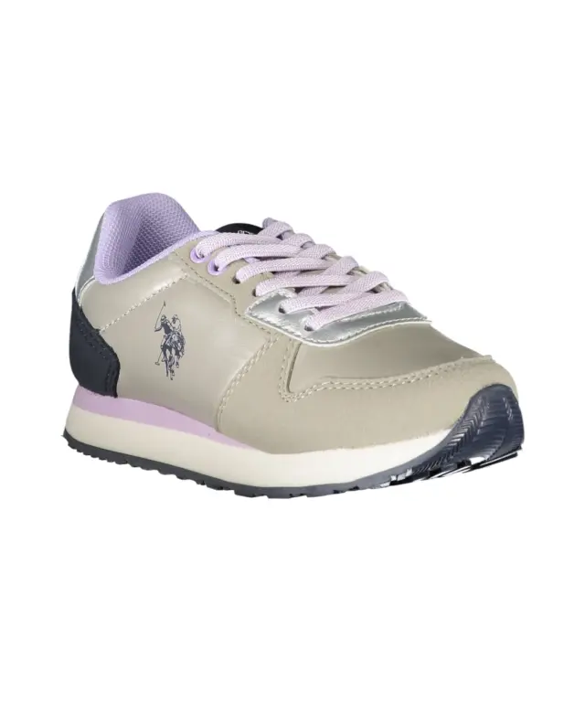 U.S. Polo Assn. - Παιδικά Sneakers Nobik NOBIK011KCNH2-SIL Ασημί 2