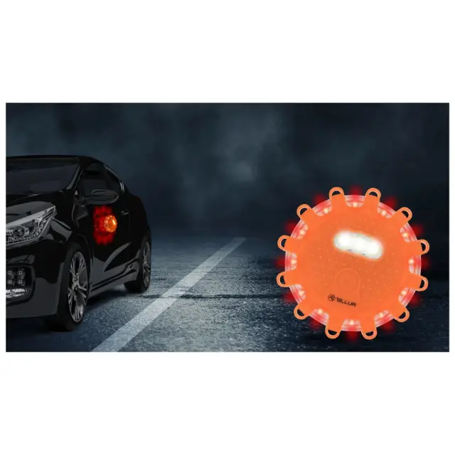 Tellur Emergency Signal & Flashlight/Μαγνητικός Φακός & Σήμα Έκτακτης ανάγκης LED 2