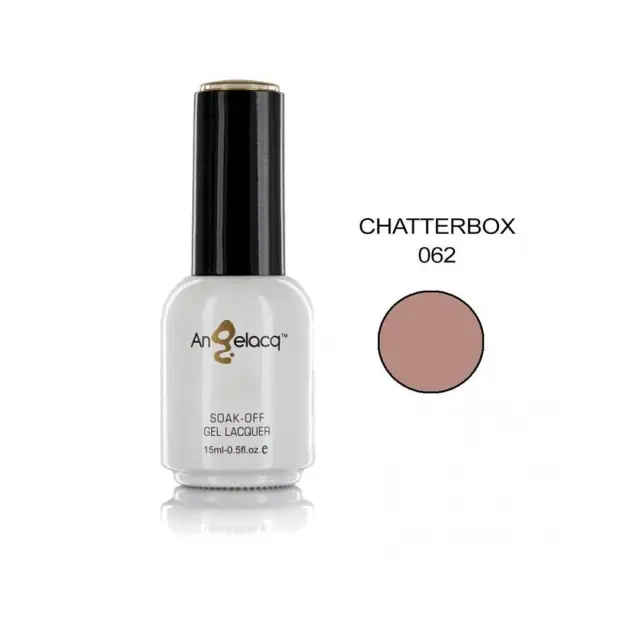 Ημιμόνιμο επαγγελματικό βερνίκι ANGELACQ 15ML - 0.5FL.OZ 062 Chatterbox