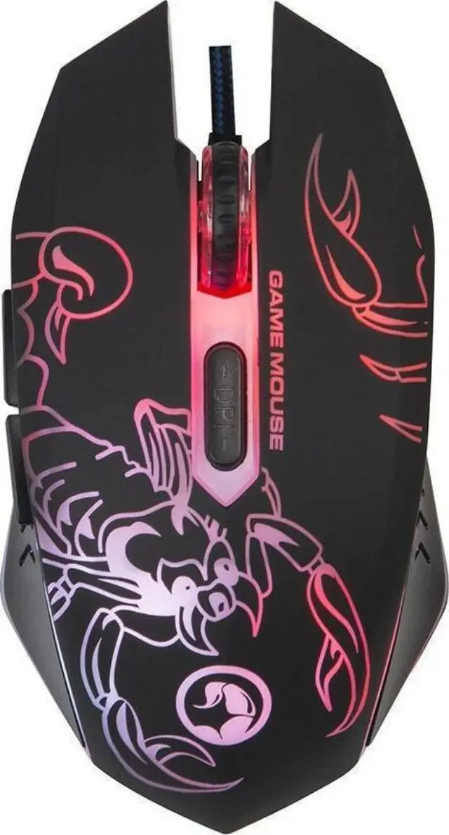Marvo M316 RGB Gaming Ποντίκι Μαύρο 2