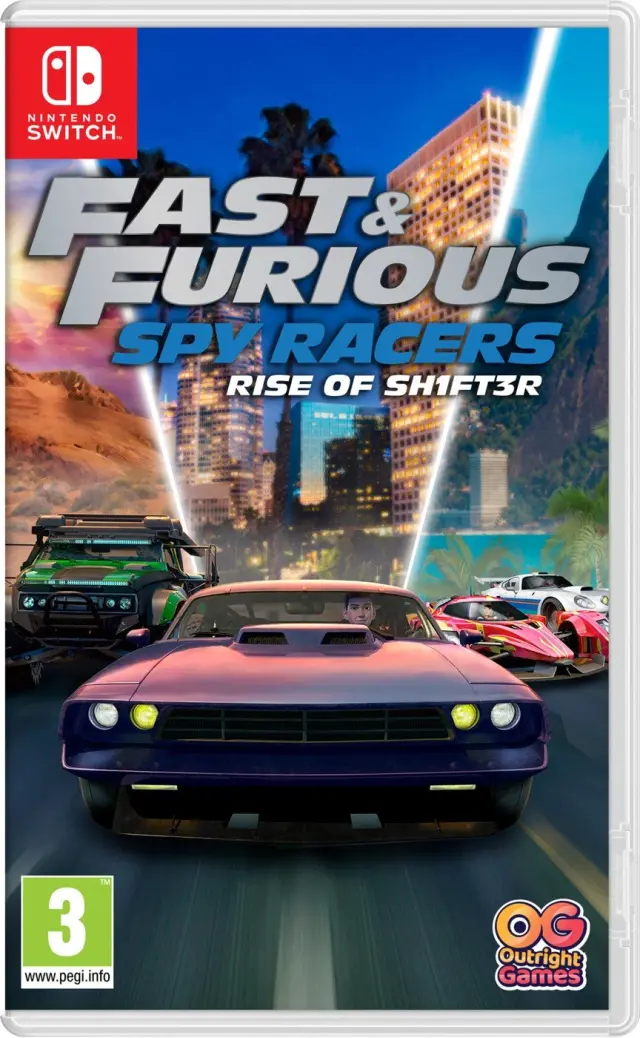 Fast & Furious: Spy Racers Rise of SH1FT3R (Import) - Nintendo Switch