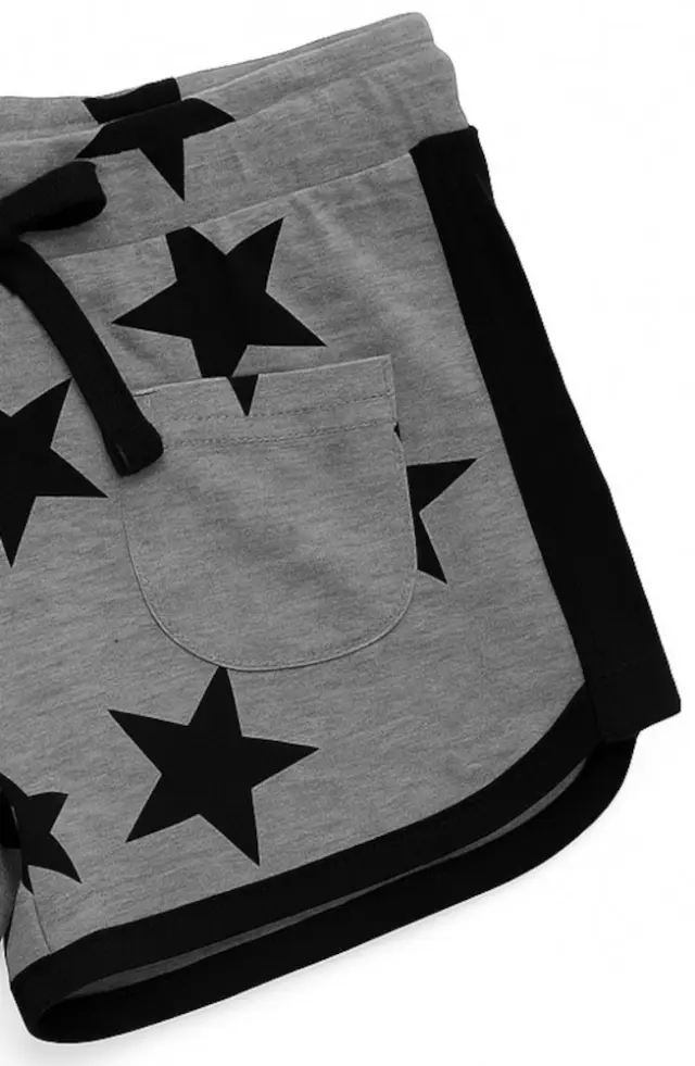 Σορτσάκι με Τσέπες Stars Venere Grey Black 8071830 - 3 Υ 3