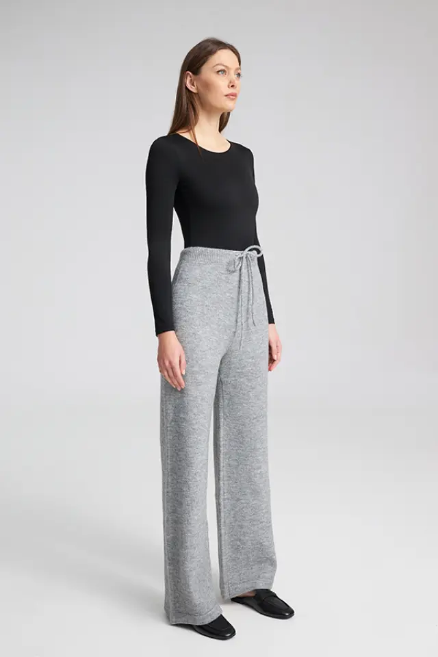 Πλεκτό Παντελόνι Άνεσης AVEL KNITTED TROUSERS - XS 3