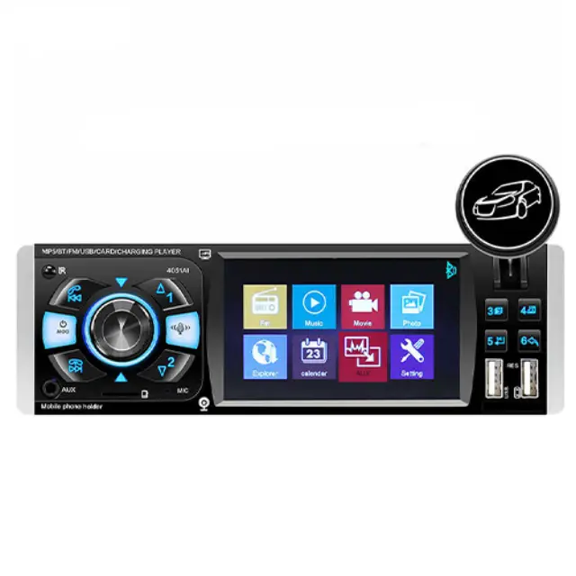 4051AI Ηχοσύστημα Αυτοκινήτου Universal 1DIN (Bluetooth/USB/AUX/GPS) με Οθόνη Αφής 4.1" PS-112063 2
