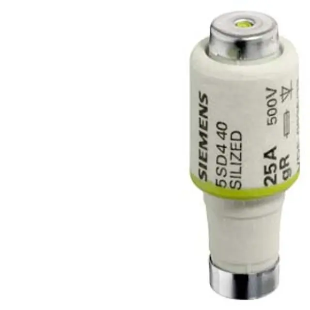 SILIZED fuse link 500 V for semiconductor protection quick-acting, size DII, E27