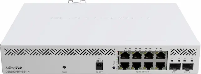 MikroTik Cloud Smart Switch CSS610-8P-2S+IN