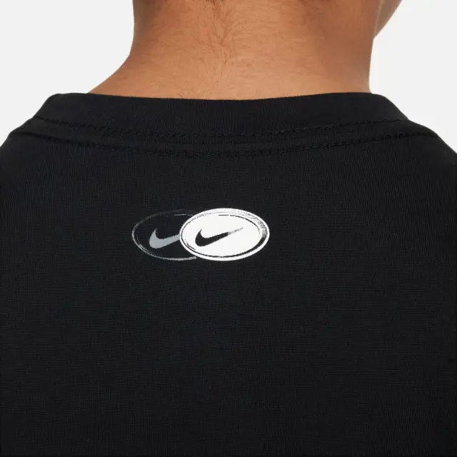 Nike Dri-FIT ΠΑΙΔΙΚΗ ΜΠΛΟΥΖΑ (FN9649-010) - Μαύρο - S 8-10 ετών 3
