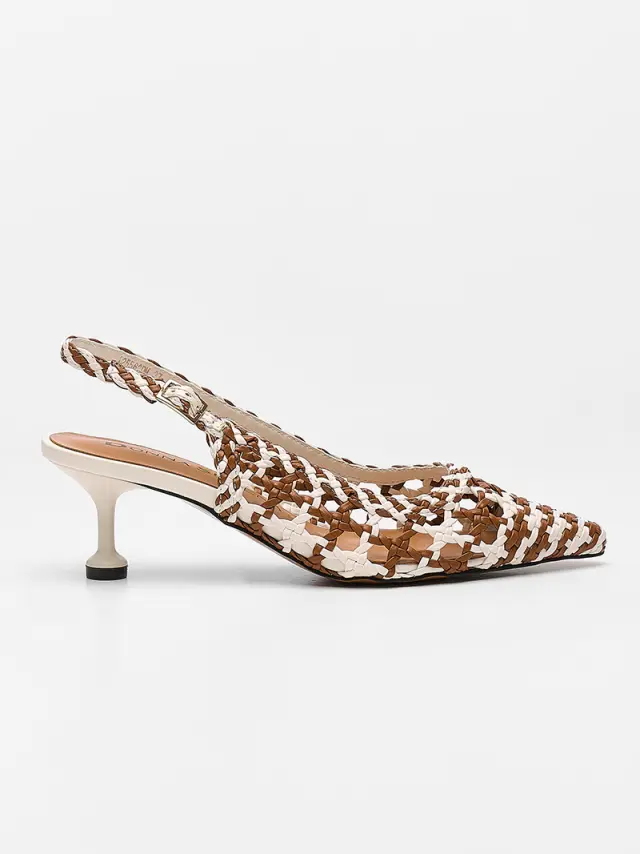 Donna Serena Γόβες Γυναικείο Άλλα Υλικά Άσπρο DSE/125563 CAMEL/WHITE 3