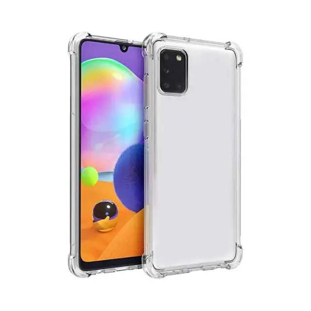 Θήκη Σιλικόνης Anti Shock 1.5mm Για Samsung Galaxy A31 Διάφανη