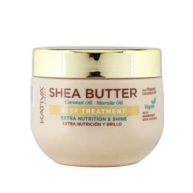 Kativa Shea Butter Coconut Marula Oil Deep Treatment 300ml - (μασκά αναδόμησης/θρέψης για όλους τους τύπους μαλλιών)