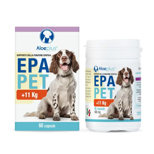 Aloeplus EpaPet Κάψουλες για την Υποστήριξη Συκωτιού για Σκυλιά +11kg 60tabs