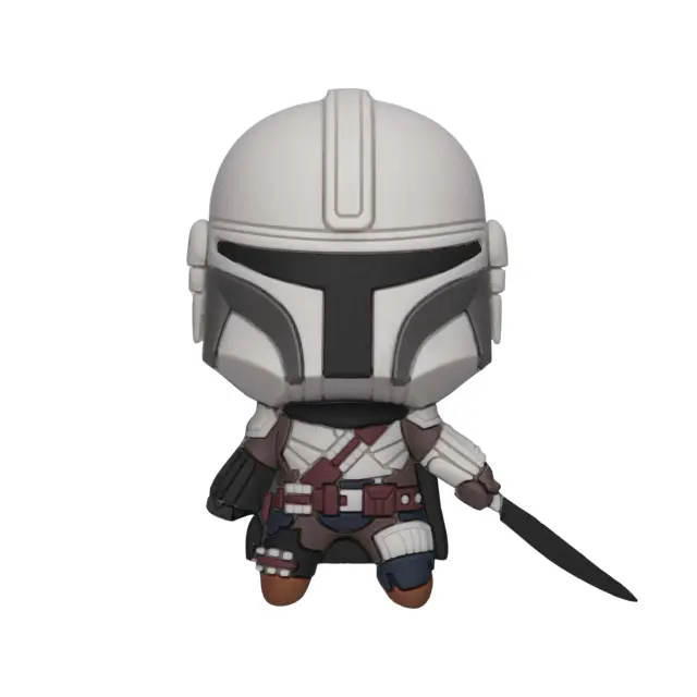 Μαγνητάκι THE MANDALORIAN - Mando with Darksaber - 3D foam collectible magnet 29097