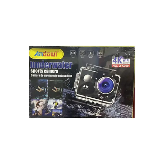 Andowl Q-K999 Action Camera HD Μαύρη 2