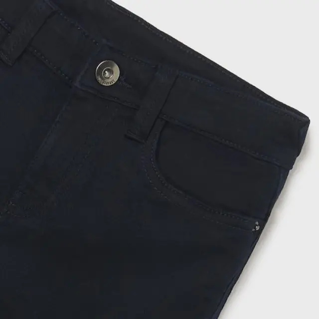 Junior 10 έως 18 ετών Παντελόνι regular fit ECOFRIENDS ναυτικό μπλε - 10Ε 2
