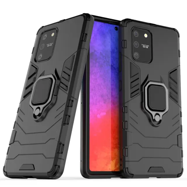 Techsuit® Προστατευτική Θήκη Με Μαγνητικό Ring Holder Για Xiaomi 12 Pro- Black