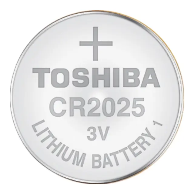 TOSHIBA CR2025 3V ΜΠΑΤΑΡΙΕΣ ΛΙΘΙΟΥ ΠΛΑΚΕ (ΧΑΠΙ)