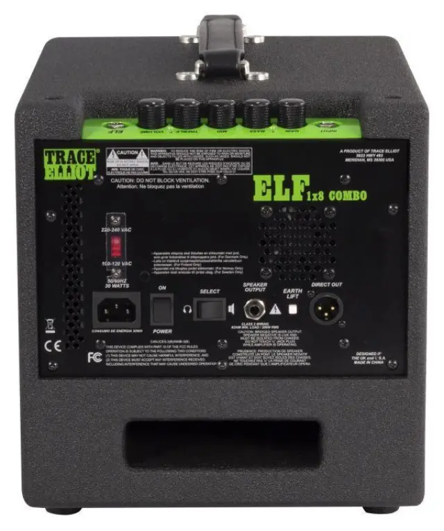 TRACE ELLIOT TRACE ELF 1X8 COMBO ΕΝΙΣΧΥΤΗΣ ΜΠΑΣΟΥ 2