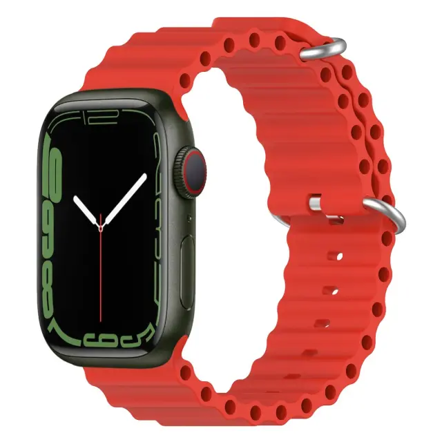 Λουράκι Ocean Loop για AppleWatch 38/40/41/42(series 10/11/12)mm-Red OEM
